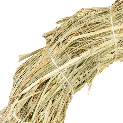 tételeket Széna koszorúk natúr dekoráció 21-22cm 5 db-os készlet DIY koszorú