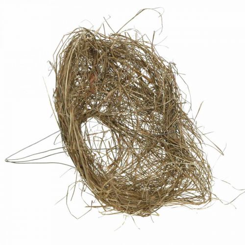 Floristik24 Mandzsetta csokor natúr széna mandzsetta Ø20cm 6db