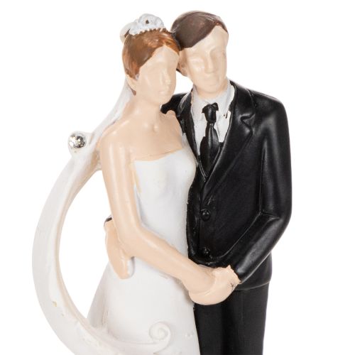 Esküvői figura menyasszony és vőlegény 10,5 cm | Floristik24.hu