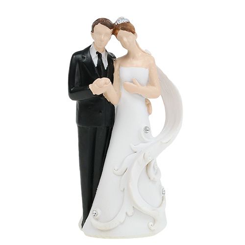 Floristik24 Esküvői figura menyasszonyi pár 10,5cm