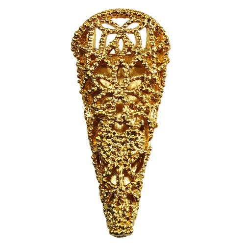 Floristik24 Esküvői kitűző arany mágnessel 4,5 cm