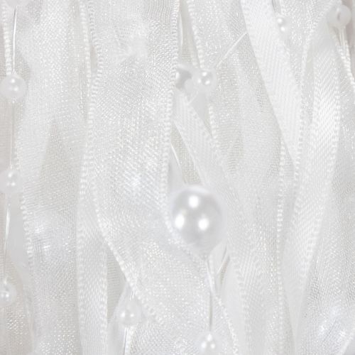 tételeket Esküvői szalag fehér 20mm 5m