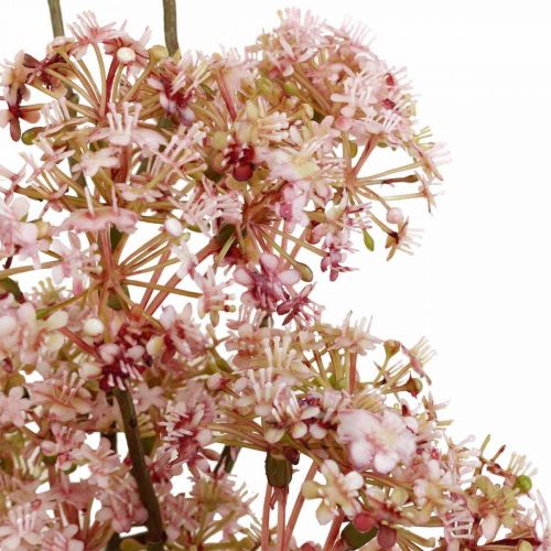 tételeket Virágzó deco ág sötét rózsaszín Műréti virágok 88cm
