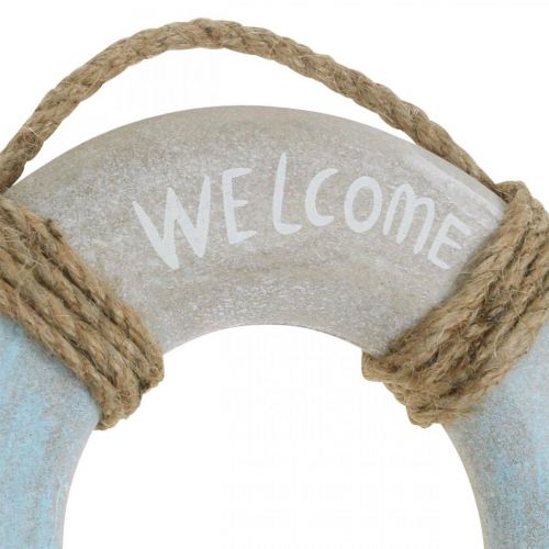 Floristik24 Maritime Deco mentőgyűrű Deco Nautical Wood Deco Ø30cm