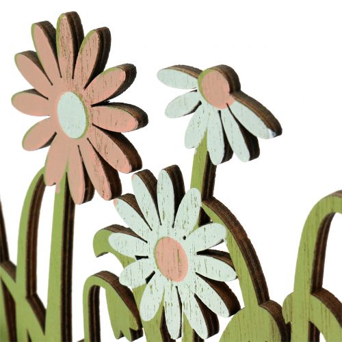 Floristik24 Fa bemutatórugó kakassal 21cm