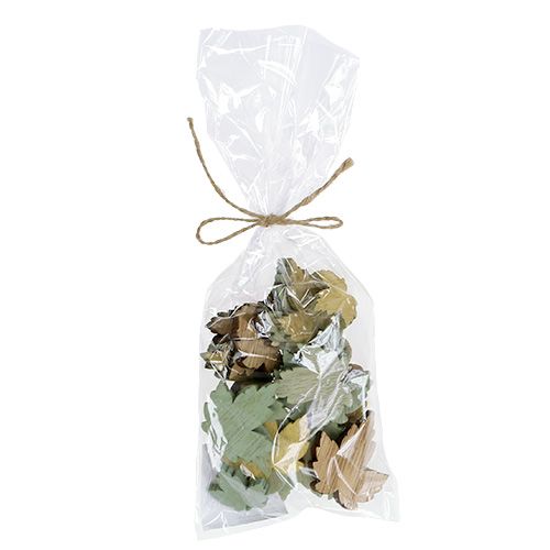 Floristik24 Falevelek juharlevél pasztell keverék 3cm - 4,5cm 24 db