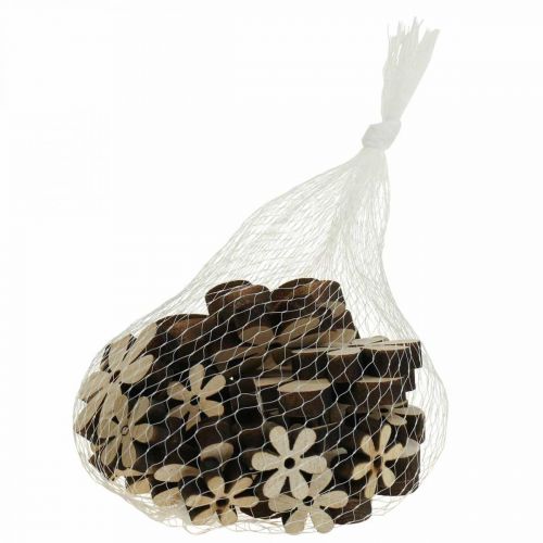 Floristik24 Fa virágok szórványban díszítő virágok fa Ø2,5-6,5cm 29 db