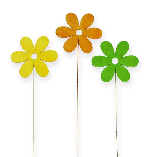 Floristik24 Favirág dróton 8cm 3 színű szamár. 12 db