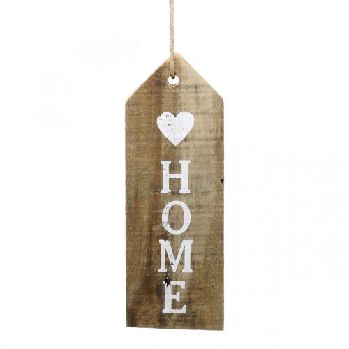 Floristik24 Akasztható ház, fa dekoráció &quot;Home&quot;, dekoratív medál Shabby Chic H28cm