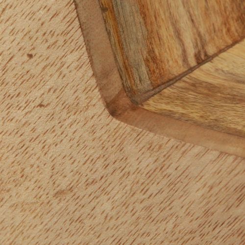 tételeket Fa dekoráció csillagdísz mangófa asztaldísz natúr Ø20cm