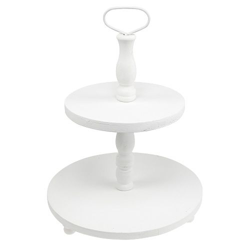 Fa polc fehér H50cm | Floristik24.hu