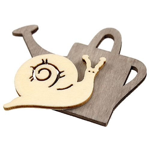 tételeket Fa kerti szórványdísz 4cm - 6cm natúr 72 db