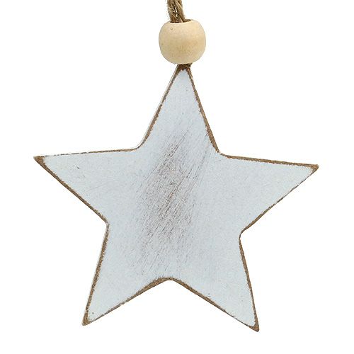 tételeket Válogatott fa akasztók. Fehér 5-6cm 6 db