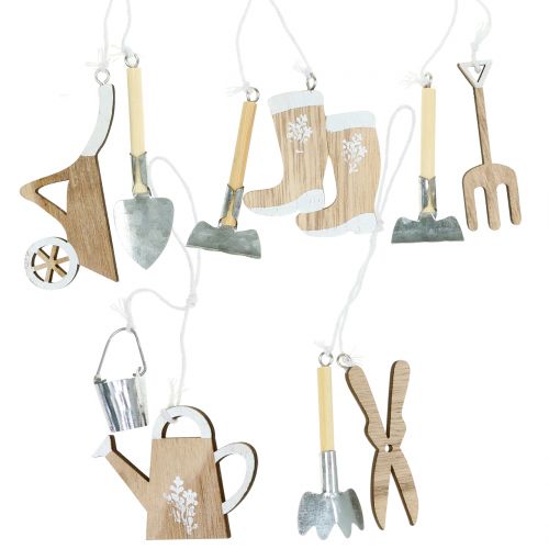 Floristik24 Fa akasztós kerti szerszámok 5db