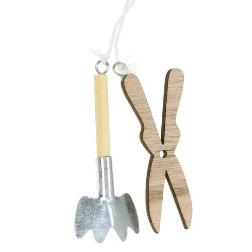 Floristik24 Fa akasztós kerti szerszámok 5db