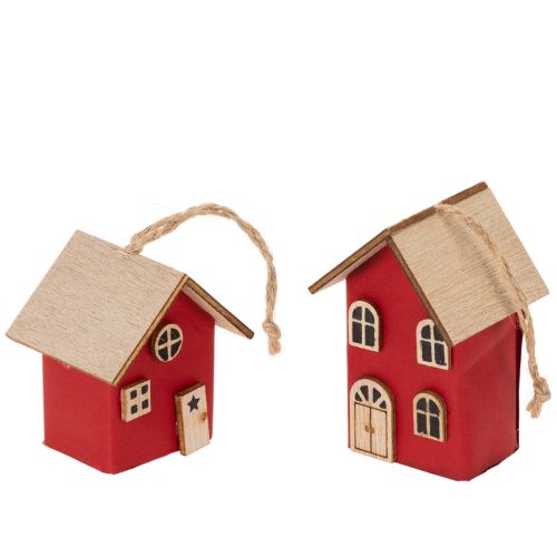 Függesztett lakberendezési szett, skandináv stílusú, 7 cm, 6 darabos | Floristik24.hu