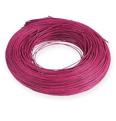 Floristik24 Rattan nád rózsaszín 1,3mm 250g