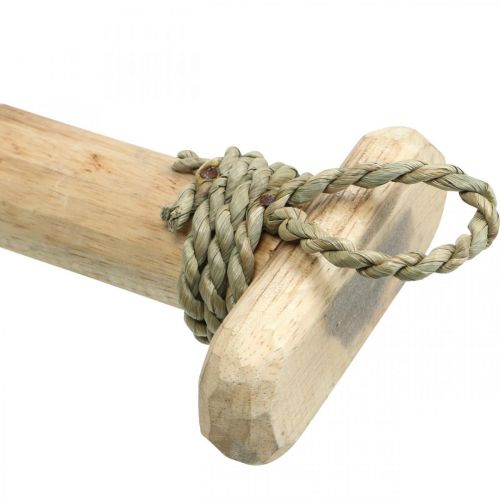 Floristik24 Dekoratív lapát fa fali dekoráció Tengeri dekoratív fa lapát festett 78cm