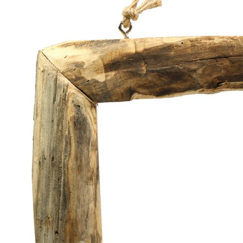 Floristik24 Favázas natúr akasztható 59cm x 42cm