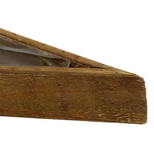 tételeket Fából készült tál a természet ültetéséhez 59cm x 10cm