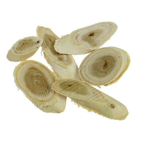 Floristik24 Eperfa szeletek fehérítve 500g