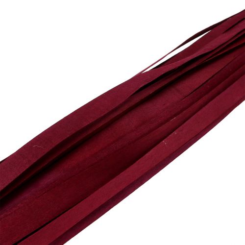 Floristik24 Fa szalagok Bordeaux 95cm - 100cm 50 db