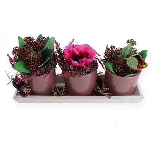 Floristik24 Fatál fehér 35cm x 11cm