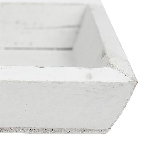 Floristik24 Fatálca fehér H57,5cm SZ16cm H3cm 1db