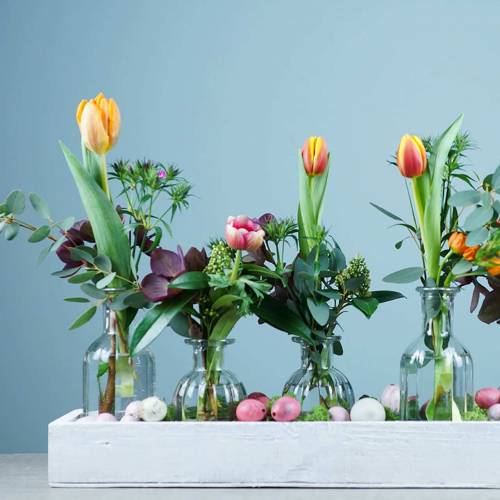 Floristik24 Fatálca fehérre mosva 55,5×15,5cm H7cm