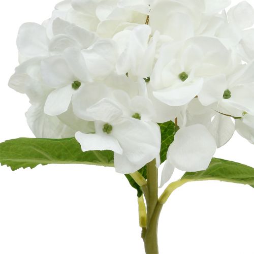 tételeket Dekoratív hortenzia fehér 36cm