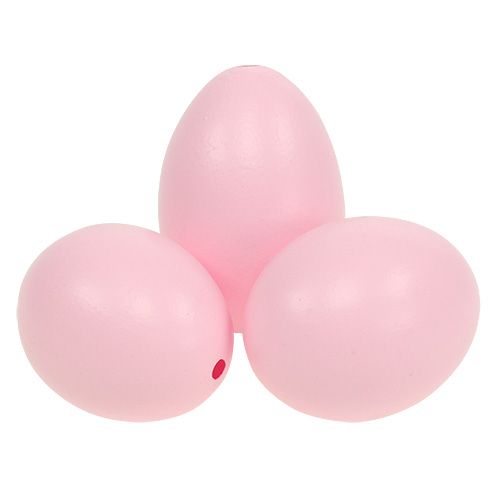 Floristik24 Csirke tojás rózsaszín 10db