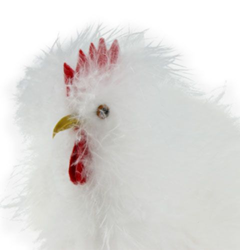 tételeket Deco szett csirkepár 13cm és 15cm fehér