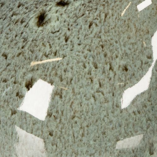 tételeket Kerámia csirke dekorációs figura nappaliba rusztikus mintával és absztrakt formával, 13 cm, 2 darab