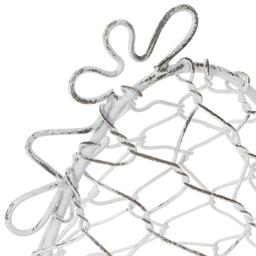 tételeket Csirke alakú drótkosár húsvéti tojásokhoz. Bájos kiegészítője a húsvéti dekorációnak. 14 cm