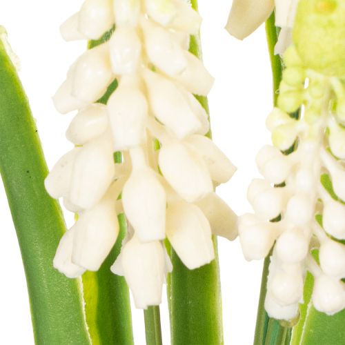 tételeket Elegáns asztaldísz és stílusos megjelenésű jácint művirágváza 20 cm