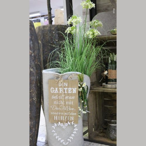 Floristik24 Filc táska Szürke H58cm