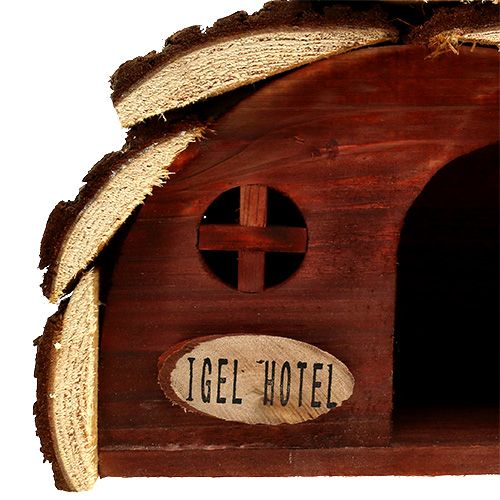 Floristik24 Hedgehog Hotel Nature 24,5cm x 15cm x 17cm
