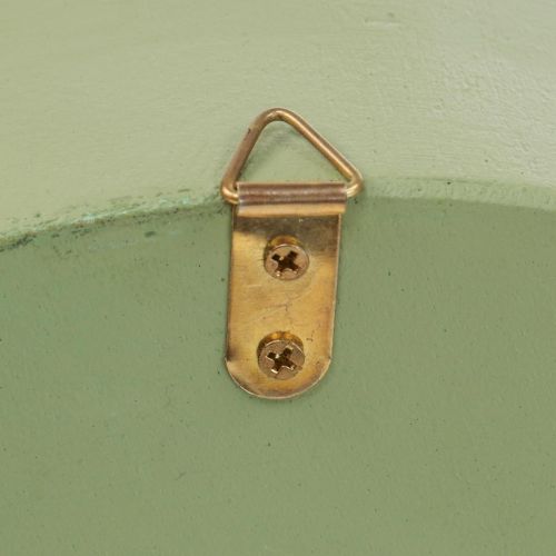 Floristik24 Rovarszálló Kerek Fa rovarház Zöld Napraforgó Ø25cm