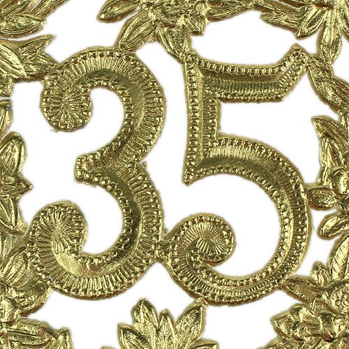 tételeket Jubileumi szám 35 Ø8cm 10db