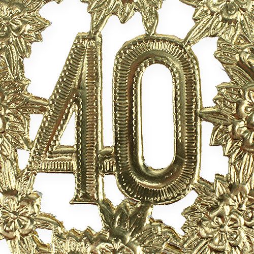 tételeket Jubileumi szám 40 Ø8cm 10db