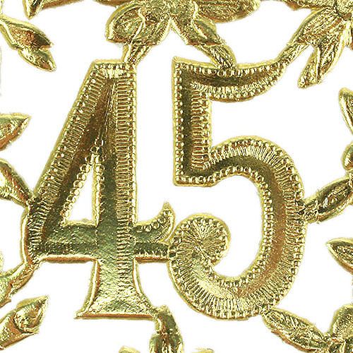 tételeket Jubileumi szám 45 Ø8cm 10db