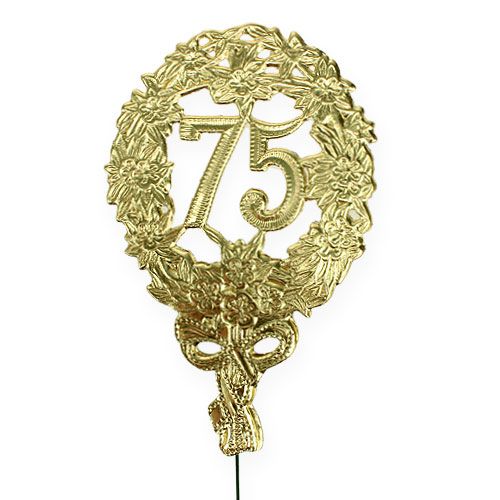 Floristik24 Jubileumi szám 75 Ø8cm 10db