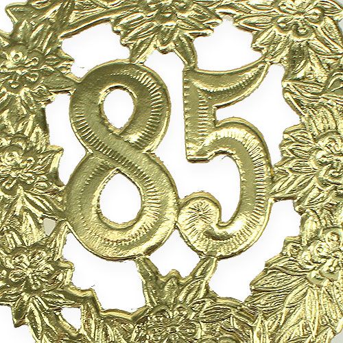 tételeket Jubileumi szám 85 Ø8cm 10db