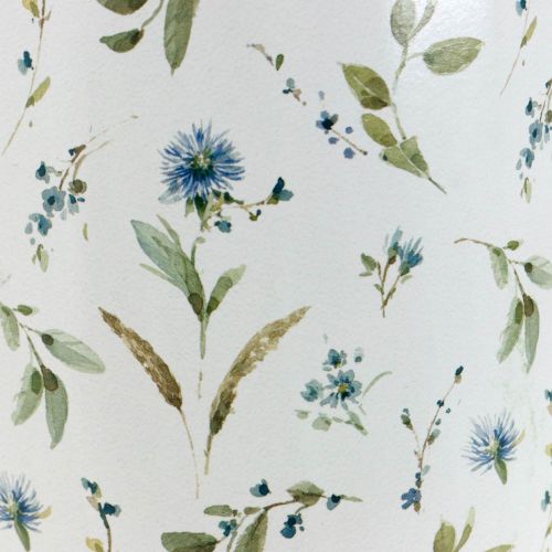 Floristik24 Dekoratív kancsó fém vintage virágváza kerti dekorációs ültetőgép H33cm