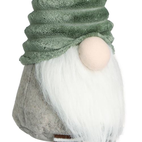 Floristik24 Edge Sool Gnome Christmas Green Barna H55cm 2db