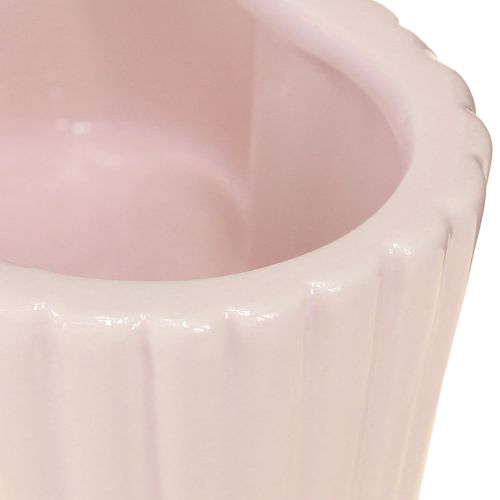 tételeket Kerámia dekoratív szívek pasztell zöld rózsaszín 11×10×6cm 4 db