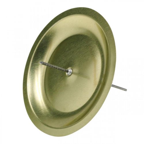 tételeket Mécsestartó 8cm arany 16 db