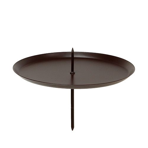 tételeket Gyertyatartó barna Ø8cm 4 db