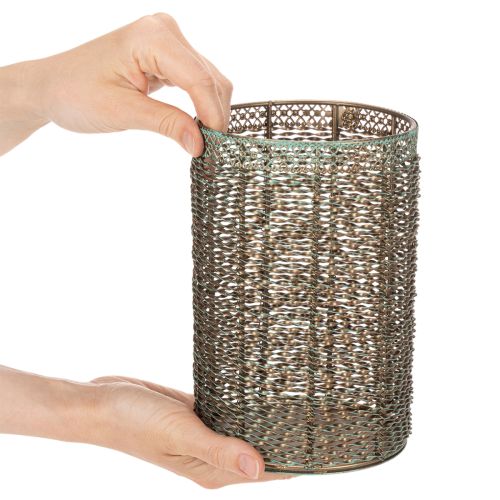 Fém gyertyatartók, mécsestartók Ø8/10/13cm, 3 db-os készlet | Floristik24.hu