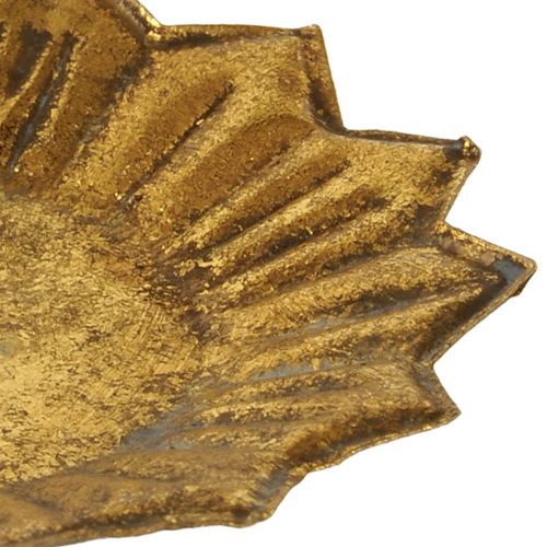 tételeket Plug-in gyertyatartó arany antik megjelenés oszlopos gyertyákhoz Ø11cm 4db